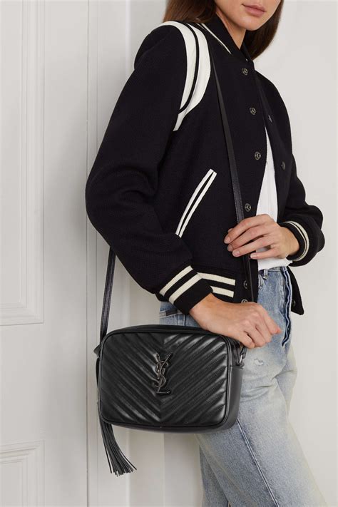 camera bag borsa ysl|LOU camera bag in quilted leather .